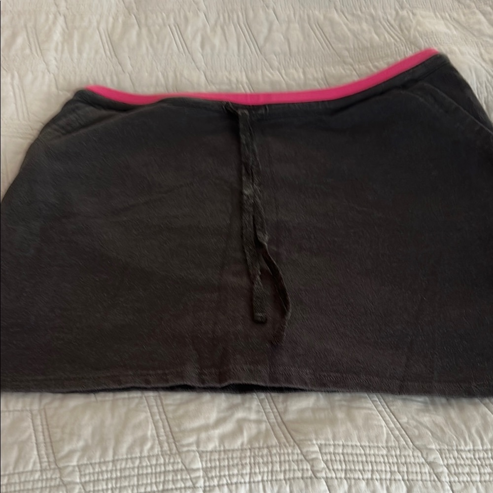 Black and Pink Women's Skort